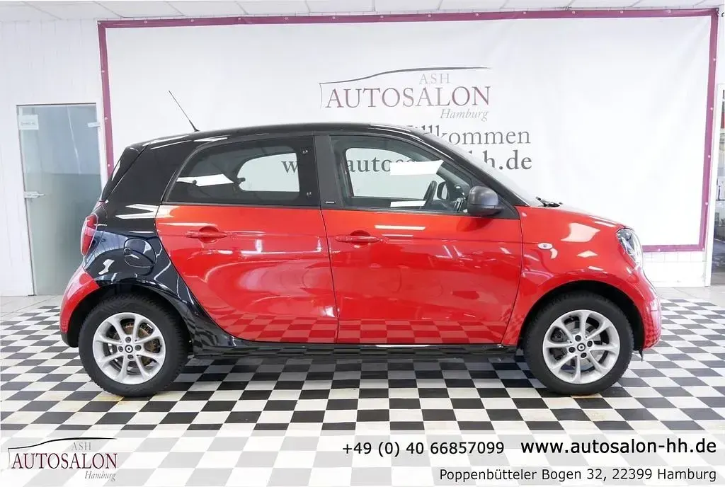 Gebraucht Smart ForFour Passion 90 PS (66 kW) 2019 Rot Kleinwagen
