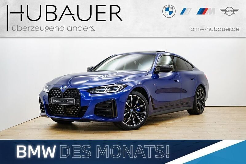 Blau Neu 2025 BMW M440 M Sport Limousine | 73.541 € (Superpreis) - Bild 1/4