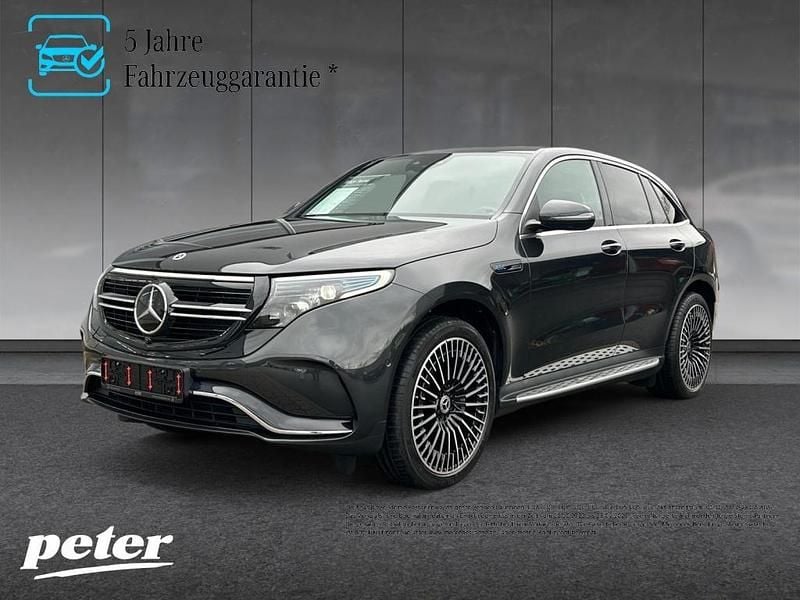 Gebraucht Mercedes EQC400 AMG line 300 kW (408 PS) 2022 Metalliclack graphitgrau SUV
