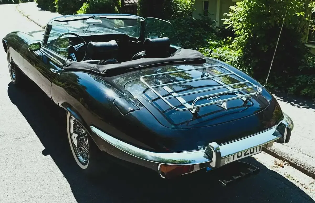Gebraucht Jaguar E-Type 268 PS (197 kW) 1973 Schwarz Cabrio