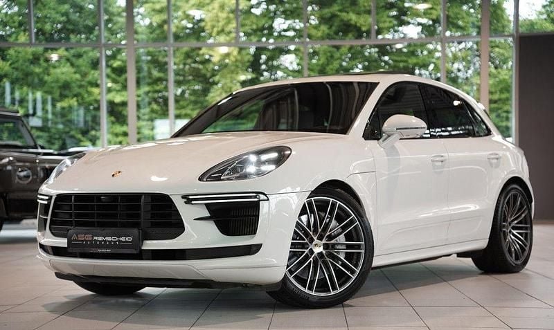 Weiß Gebraucht 2020 Porsche Macan Turbo Chrono SUV | 64.900 € (Fairer Preis) - Bild 1/3