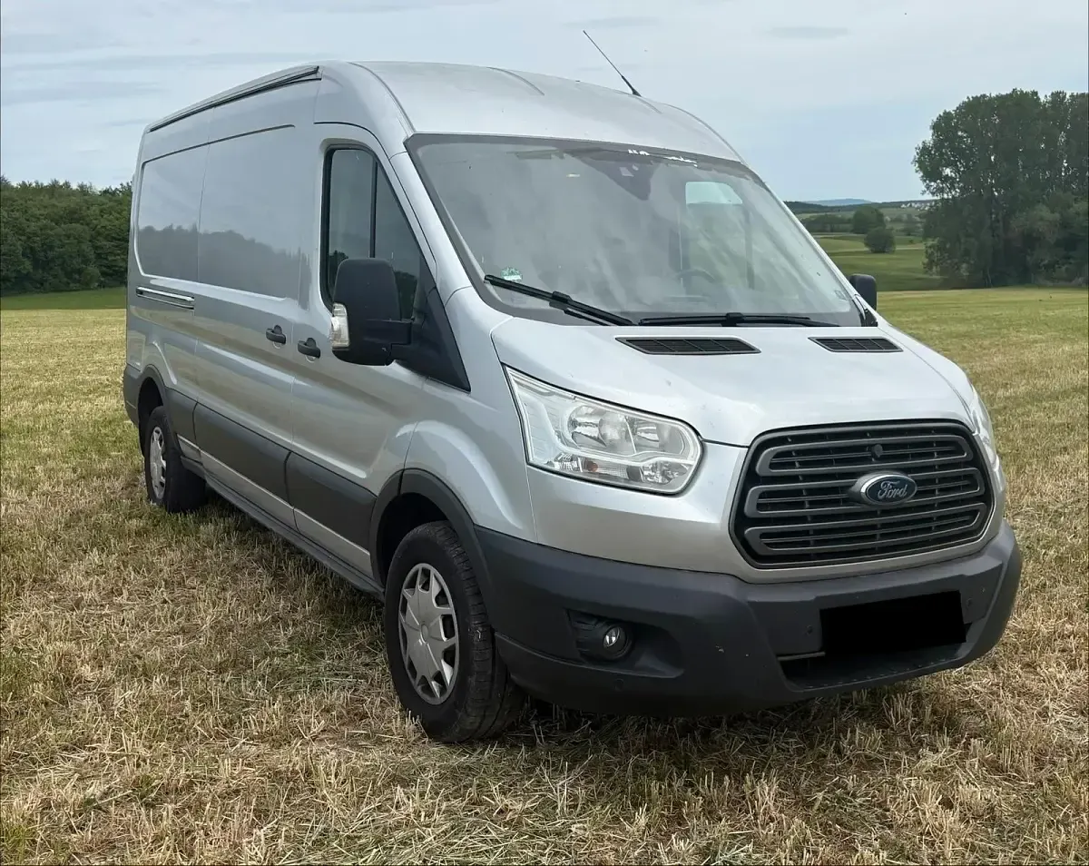 Używany Ford Transit 131 KM (96 kW) 2017 Srebrny Minivan