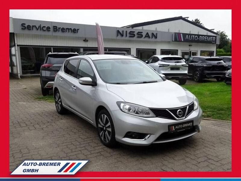 Silver (m) (metallic) Gebraucht 2015 Nissan Pulsar N-TEC Limousine | 9.690 € (Fairer Preis) - Bild 1/4