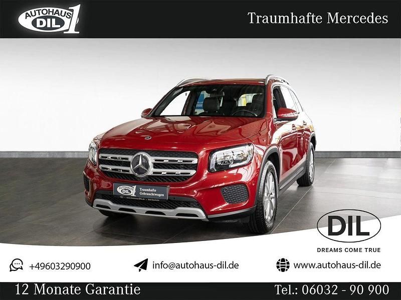 Rot Gebraucht 2021 Mercedes GLB180 SUV | 31.650 € (Teuer) - Bild 1/3