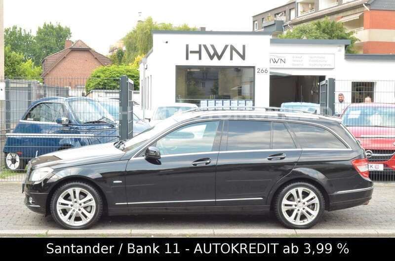 Schwarz Gebraucht 2010 Mercedes C180 Kombi | 8.990 € (Fairer Preis) - Bild 1/4