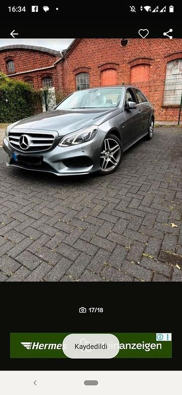 Occasion Mercedes E200 AMG Edition 1 150 ch (110 kW) 2016 Gris Berline
