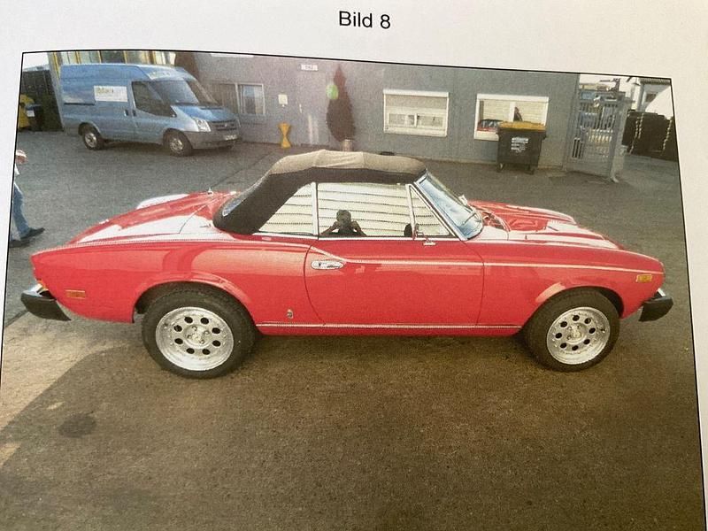 Rot Gebraucht 1979 Fiat 124 Spider Cabrio | 19.000 € - Bild 1/4