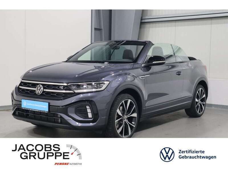 Rauchgrau Gebraucht 2025 VW T-Roc Cabriolet R-line Cabrio | 39.470 € (Fairer Preis) - Bild 1/3