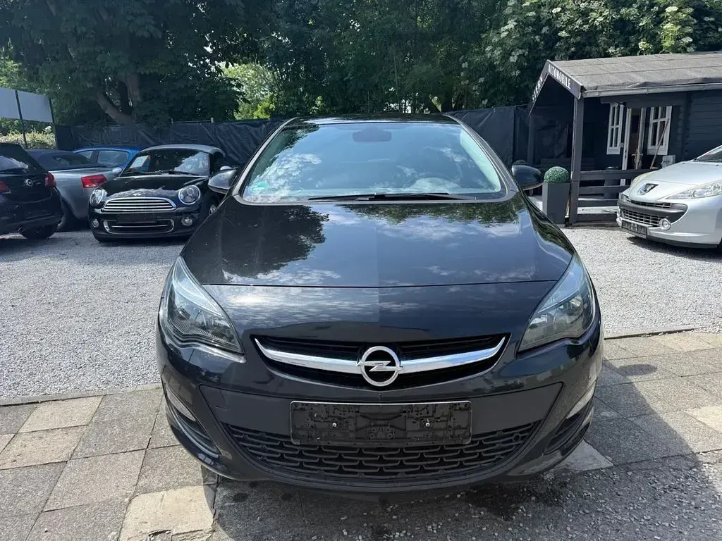 Gebraucht Opel Astra Style 110 PS (80 kW) 2015 Schwarz Limousine