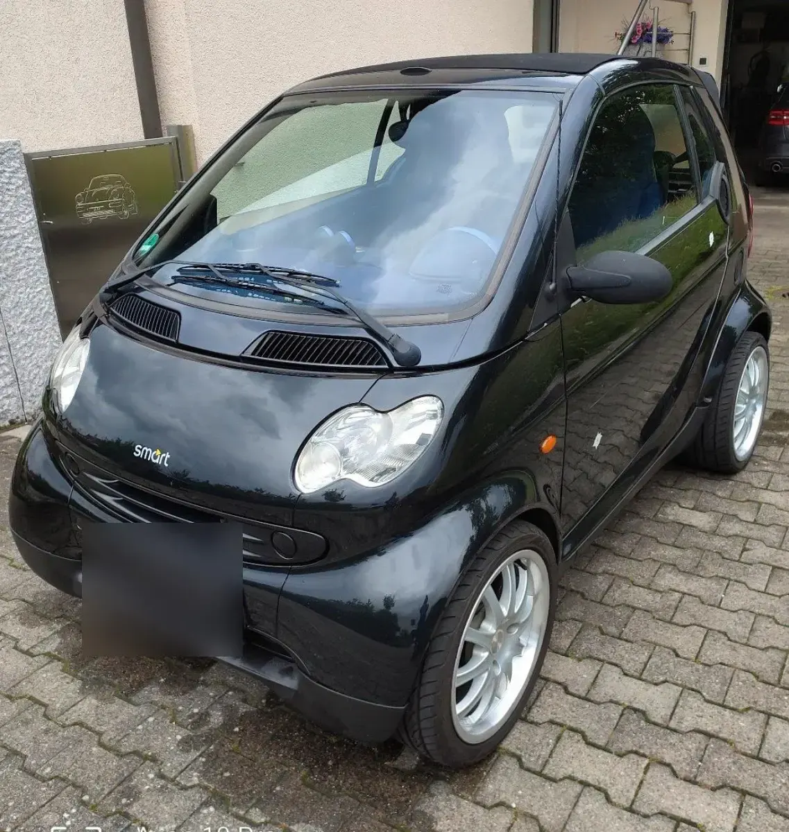 Usata Smart ForTwo Cabrio 71 CV (52 kW) 2000 Nero Cabrio