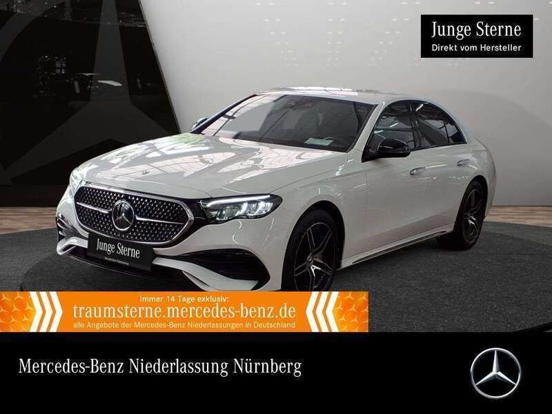 Weiß Gebraucht 2024 Mercedes E300 Advanced Limousine | 53.990 € (Fairer Preis) - Bild 1/3