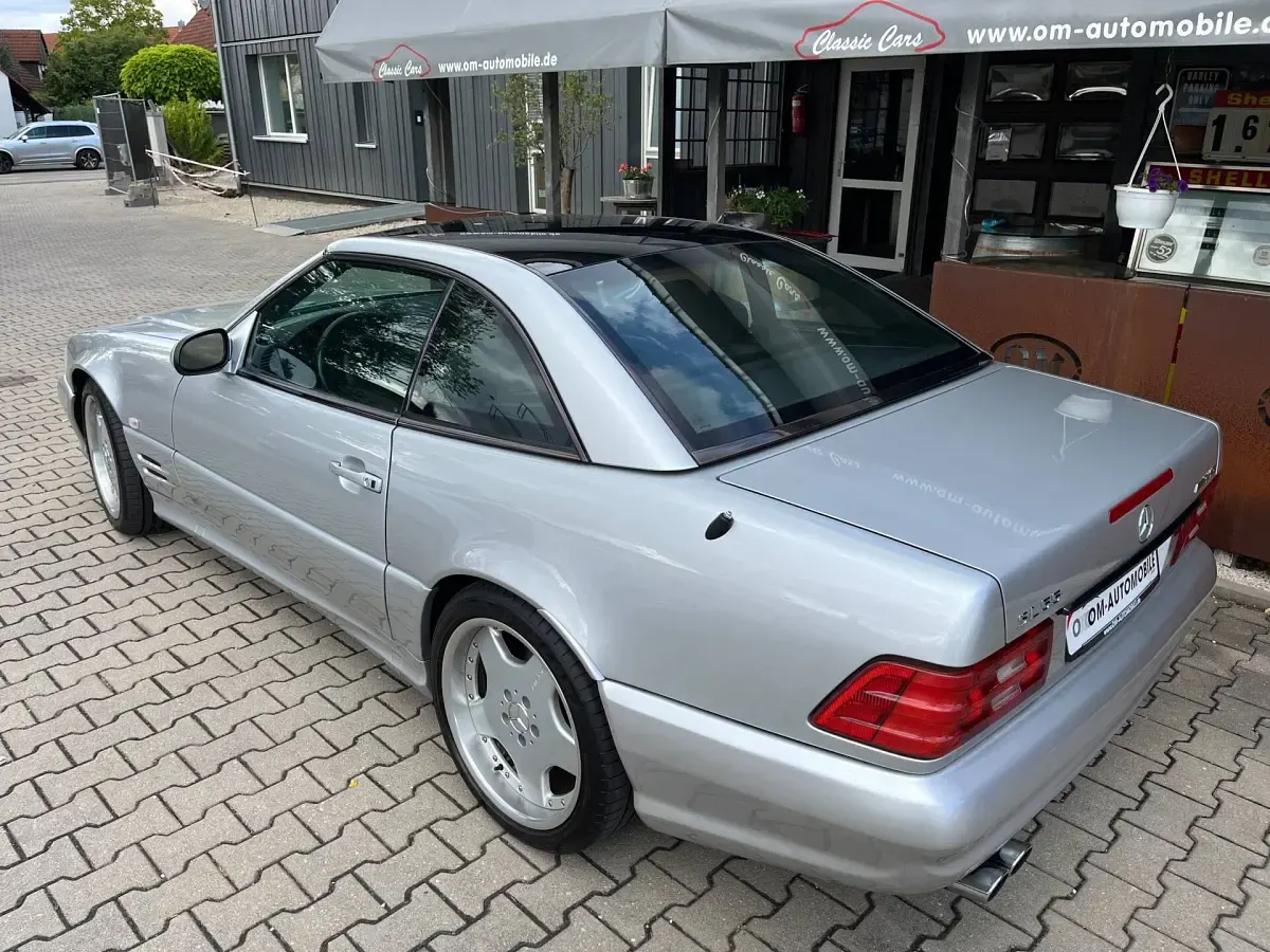 Gebraucht Mercedes SL55 AMG AMG 354 PS (260 kW) 1999 Silber Cabrio