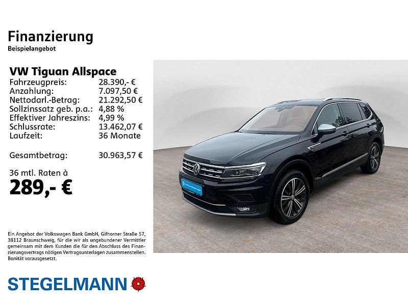 Gebraucht VW Tiguan Allspace Highline 239 PS (175 kW) 2019 SUV