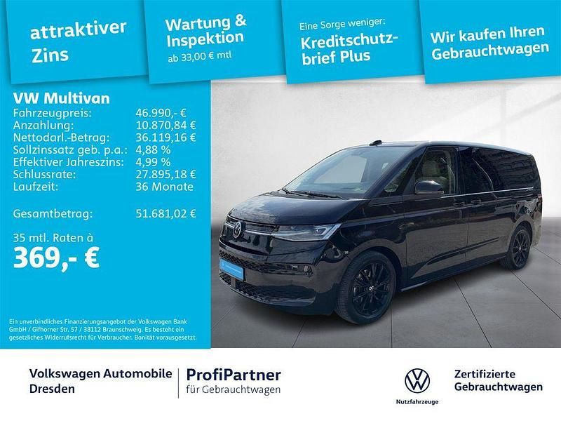 Deep black perleffekt Gebraucht 2022 VW T7 Life Van | 46.990 € (Fairer Preis) - Bild 1/4