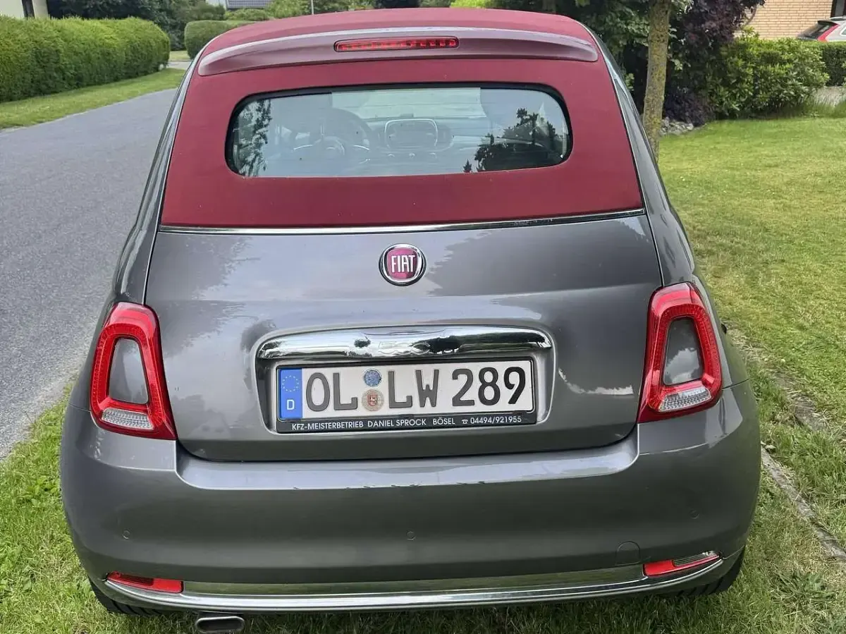 Gebraucht Fiat 500C 69 PS (50 kW) 2017 Grau Cabrio