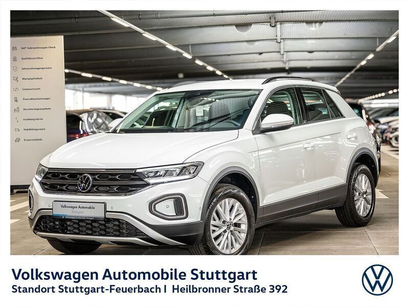 Weiß Gebraucht 2022 VW T-Roc Life SUV | 20.230 € (Fairer Preis) - Bild 1/3
