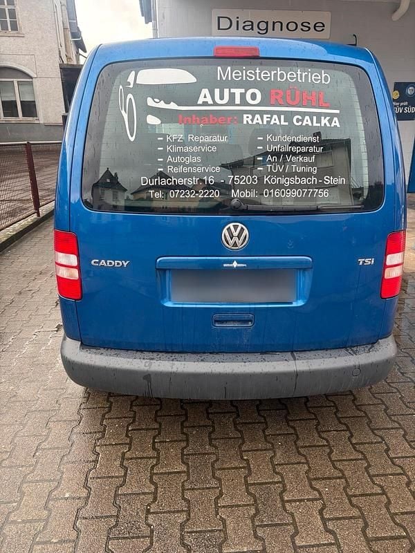 Gebraucht VW Caddy 104 PS (76 kW) 2012 Blau Van / Kleinbus