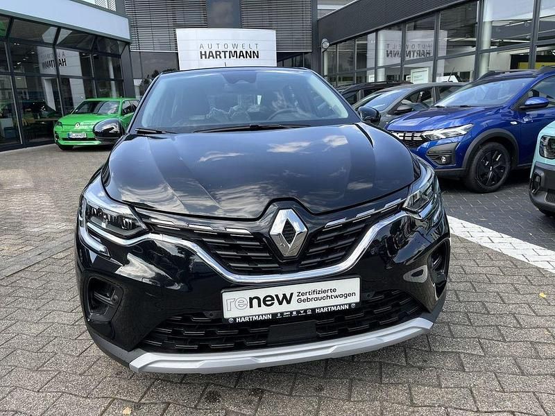 Black pearlschwarz Gebraucht 2022 Renault Captur Intens SUV | 18.990 € (Guter Preis) - Bild 1/3