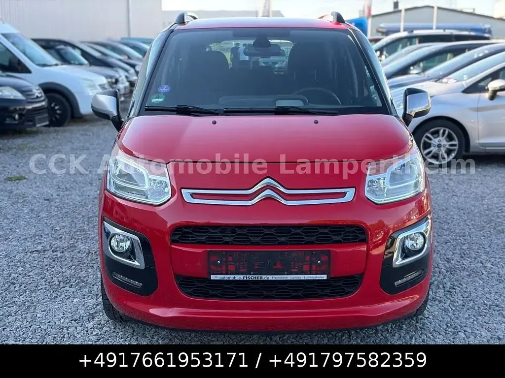 Gebraucht Citroën C3 Picasso SELECTION 110 PS (80 kW) 2017 Rot Van / Kleinbus