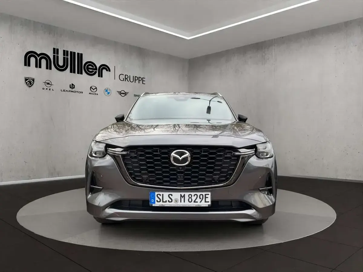 Gebraucht Mazda CX-80 Homura-Line 328 PS (241 kW) 2025 Machine gray SUV