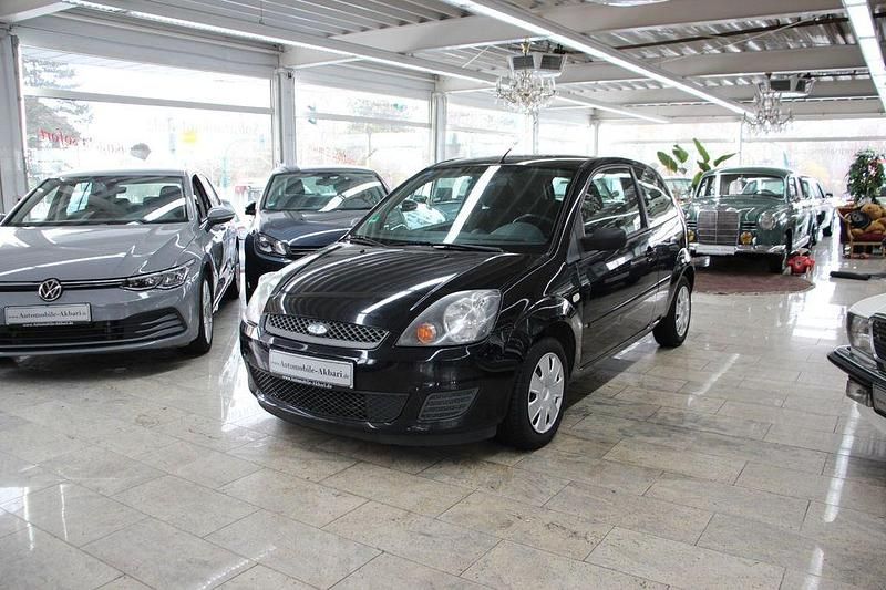 Gebraucht Ford Fiesta Style 69 PS (50 kW) 2008 Schwarz Kleinwagen