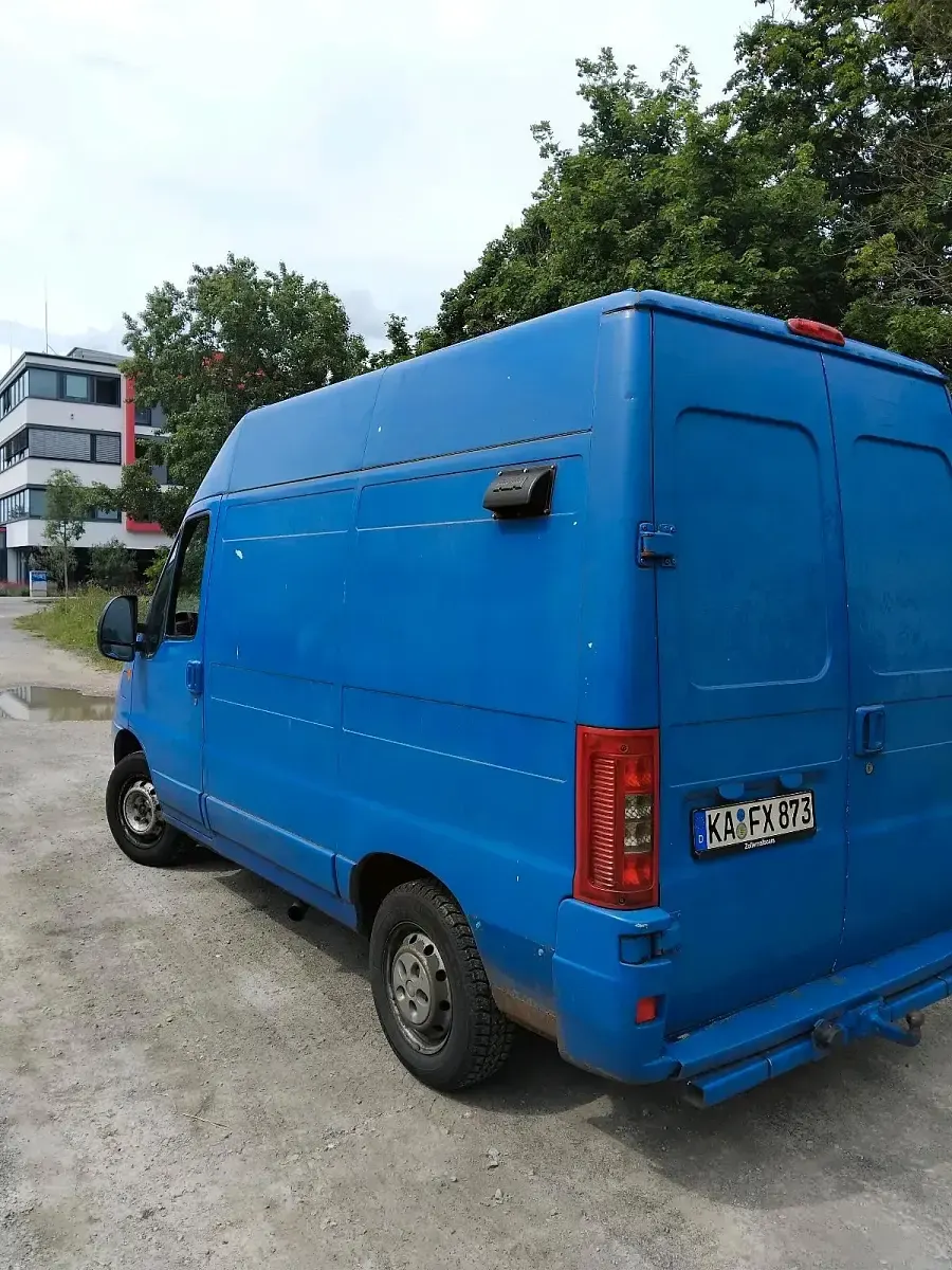 Occasion Fiat Ducato 85 ch (62 kW) 2003 Bleue Van