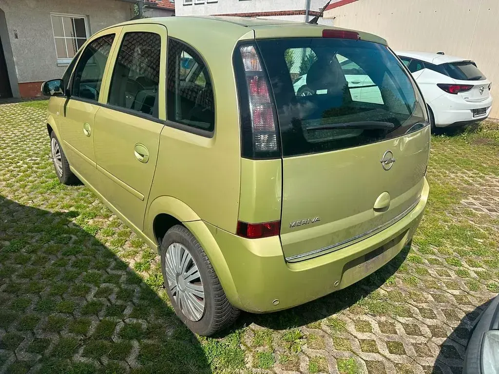 Gebraucht Opel Meriva Edition 105 PS (77 kW) 2006 Grün Van / Kleinbus