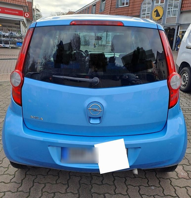 Gebraucht Opel Agila 65 PS (47 kW) 2009 Blau Kleinwagen