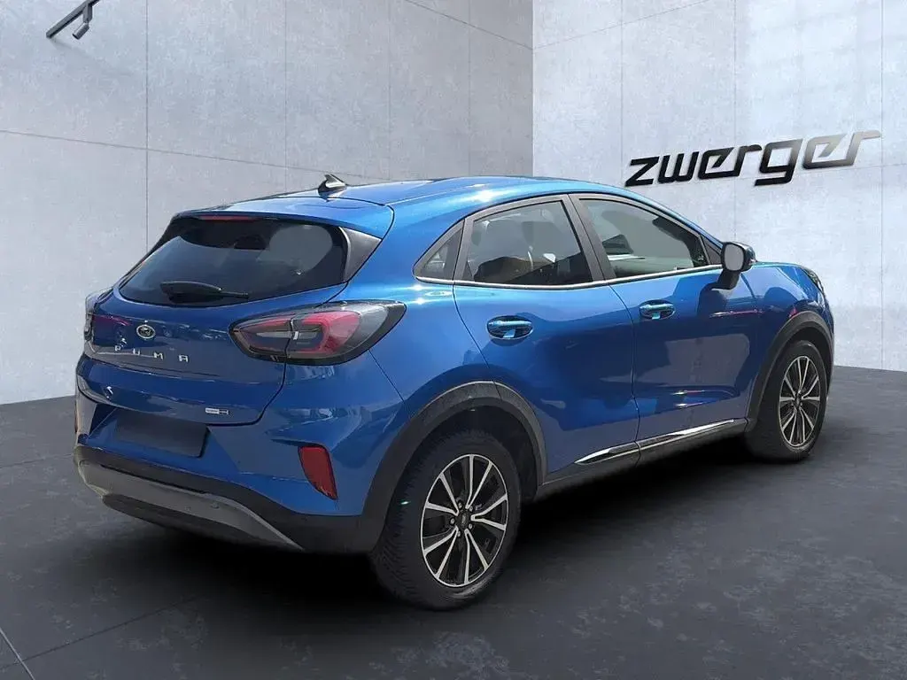 Usata Ford Puma Titanium 125 CV (91 kW) 2022 Blu SUV
