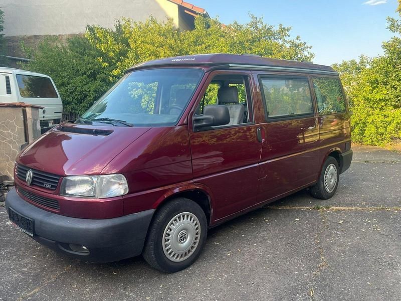 Rot Gebraucht 1996 VW T4 California Van | 11.500 € (Fairer Preis) - Bild 1/4