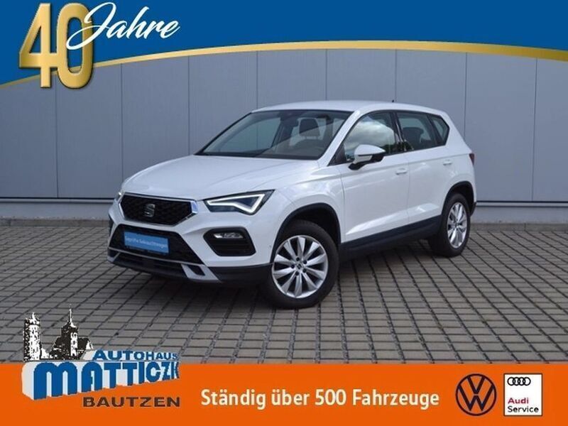 Weiss Gebraucht 2020 Seat Ateca 4Drive SUV | 24.949 € (Fairer Preis) - Bild 1/4
