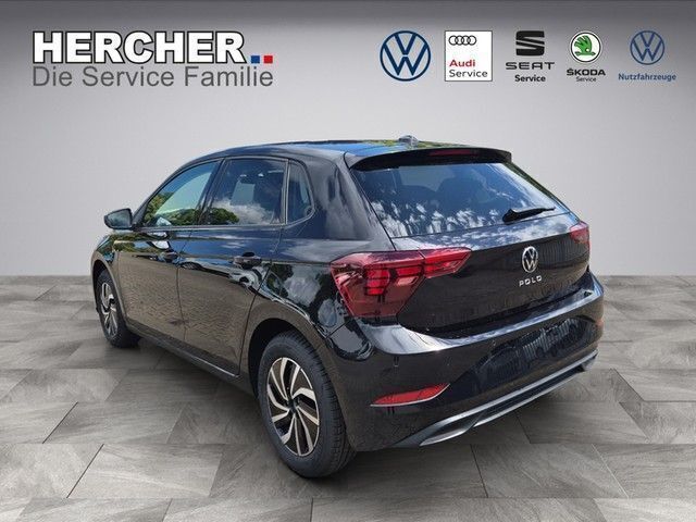Neu VW Polo Life 95 PS (69 kW) 2025 Schwarz Limousine