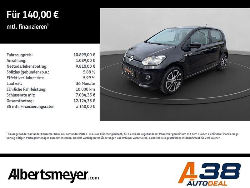 Usata VW up! Cup 75 CV (55 kW) 2015 Nero Utilitaria