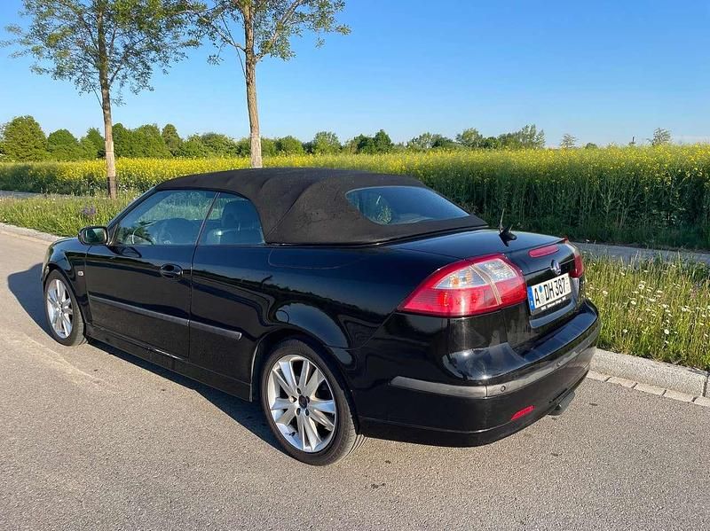 Używany Saab 9-3 Cabriolet Vector 175 KM (128 kW) 2007 Czarny Kabriolet