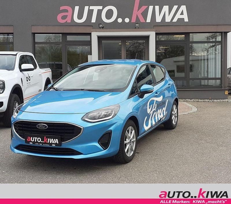 Blau Gebraucht 2022 Ford Fiesta Cool & Connect Kleinwagen | 18.490 € (Teuer) - Bild 1/4