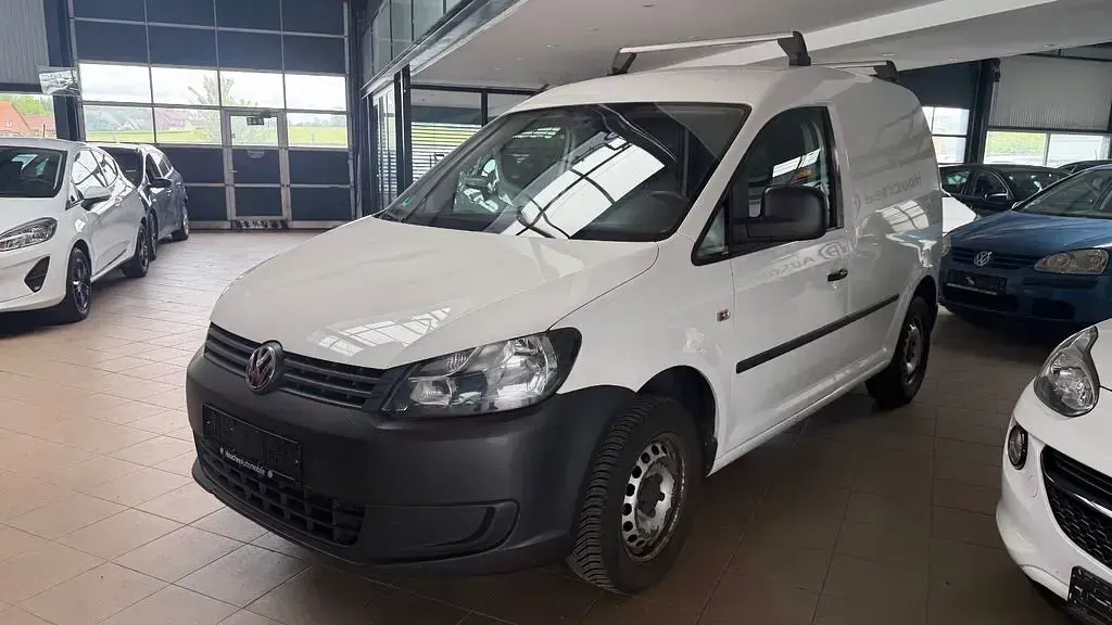 Gebraucht VW Caddy 75 PS (55 kW) 2012 Weiß Van / Kleinbus