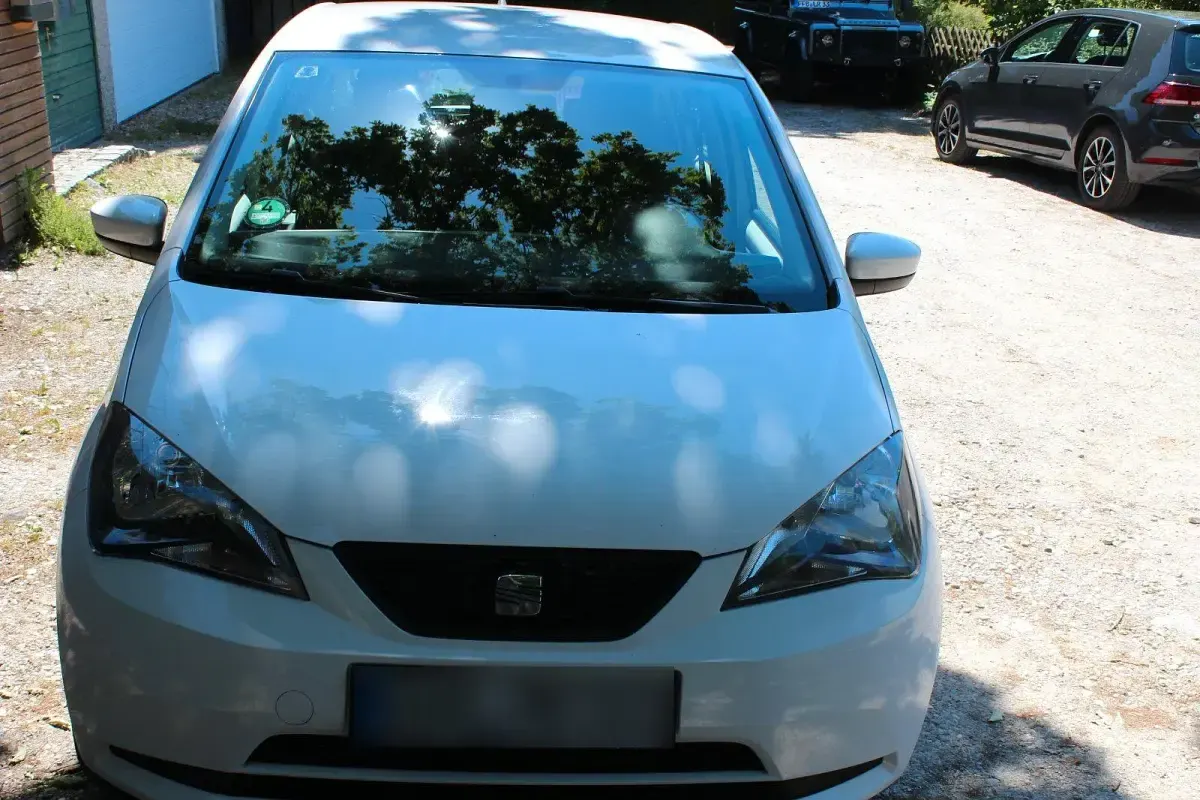 Gebraucht Seat Mii Style 60 PS (44 kW) 2013 Weiß Kleinwagen