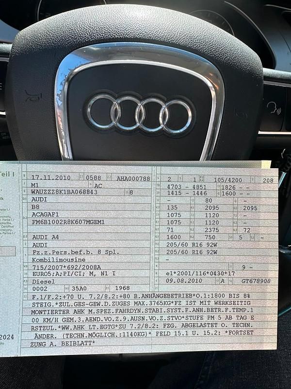 Gebraucht Audi A4 140 PS (102 kW) 2010 Kombi