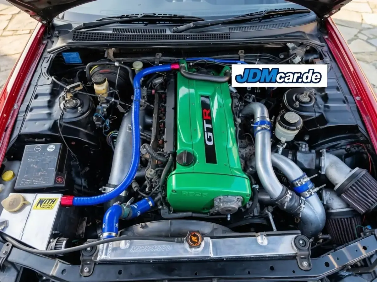 Gebraucht Nissan Skyline 530 PS (389 kW) 1996 Rot Limousine