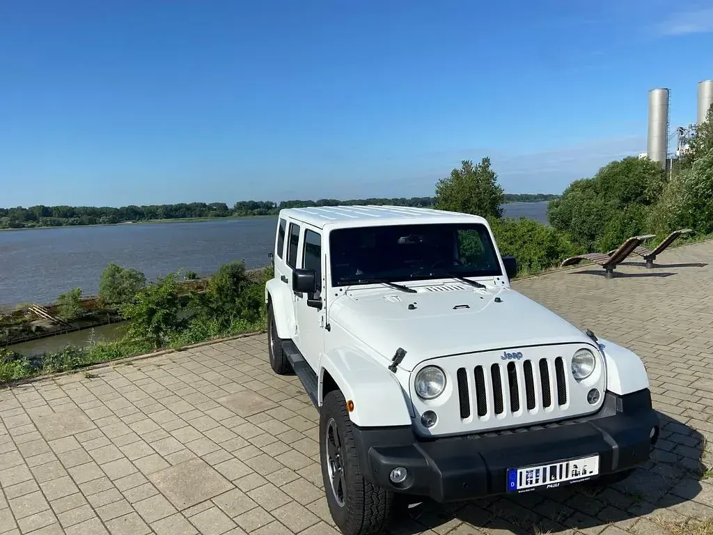 Gebraucht Jeep Wrangler Sahara 226 PS (166 kW) 2014 Weiß SUV