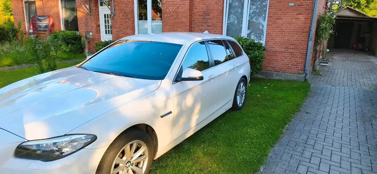 Gebraucht BMW 520 180 PS (132 kW) 2014 Weiß Kombi