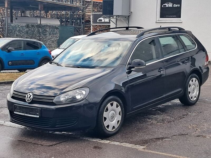 Schwarz Gebraucht 2013 VW Golf VI Comfortline Kombi | 3.980 € (Guter Preis) - Bild 1/4
