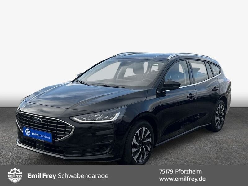 Agate black metallic Gebraucht 2023 Ford Focus Titanium Kombi | 19.450 € (Superpreis) - Bild 1/4