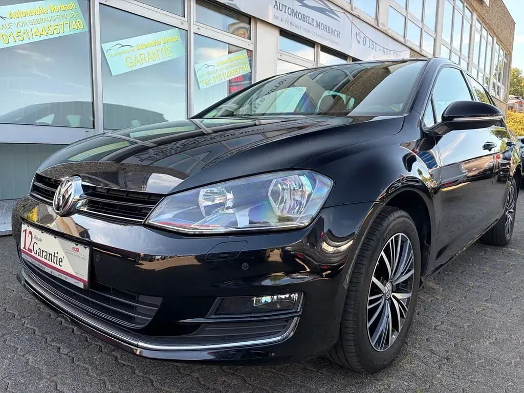 Gebraucht VW Golf VII Allstar 150 PS (110 kW) 2017 Schwarz Limousine