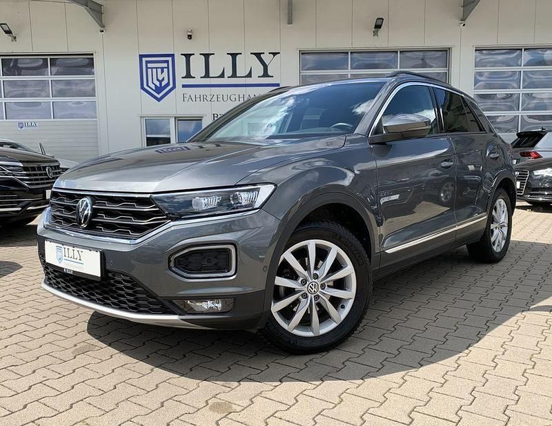 Grau Gebraucht 2021 VW T-Roc Sport SUV | 24.950 € (Fairer Preis) - Bild 1/4