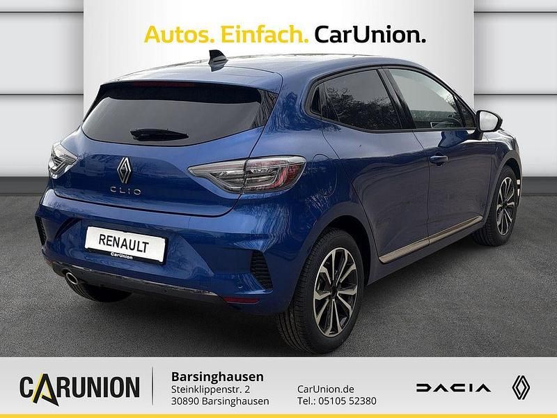 Neu Renault Clio V Techno 91 PS (66 kW) 2025 Ironblau metallic Limousine