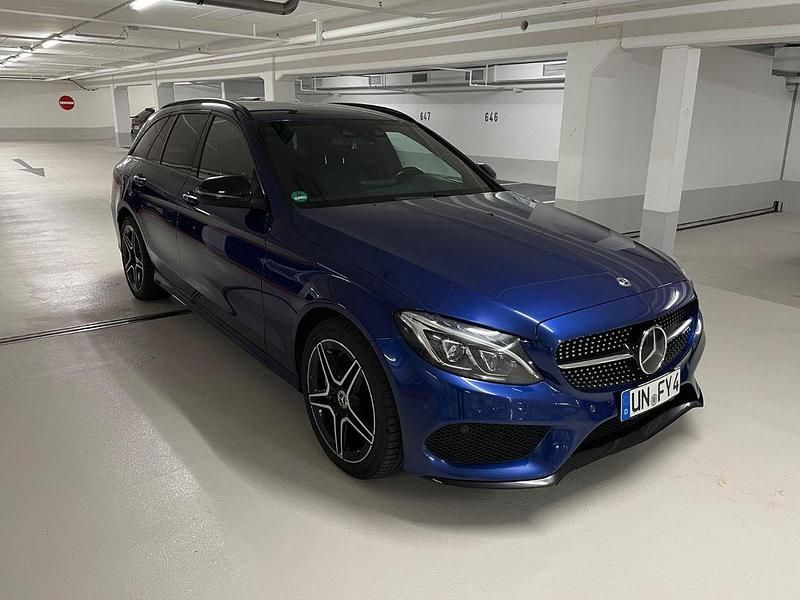 Gebraucht Mercedes C250 AMG 204 PS (150 kW) 2017 Blau Kombi