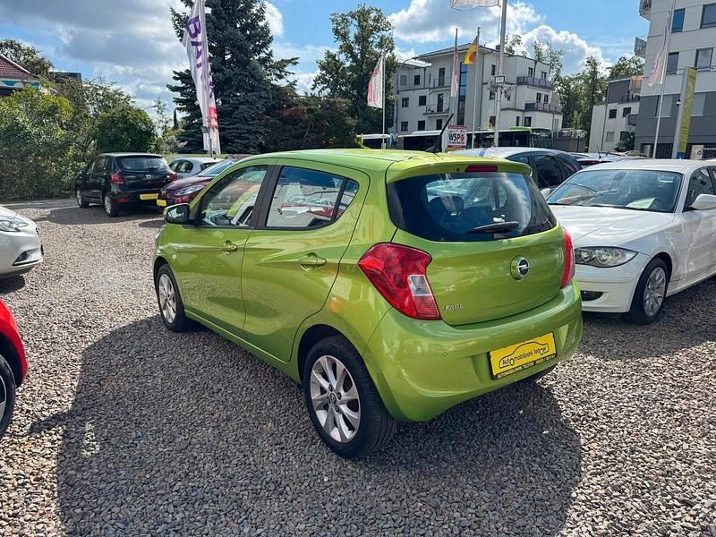 Gebraucht Opel Karl Exklusiv 75 PS (55 kW) 2015 Grün Kleinwagen