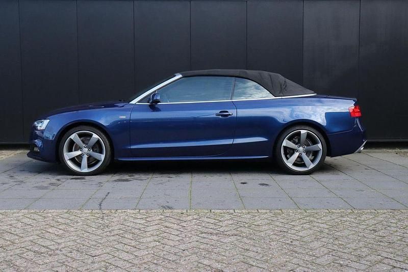 Gebraucht Audi A5 Cabriolet S-Line 177 PS (130 kW) 2016 Blau Cabrio