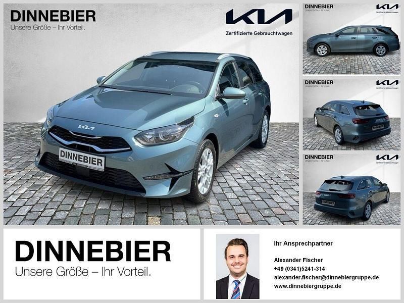 Yucca stahlgrau metallic Gebraucht 2024 Kia Ceed Sportswagon Vision Kombi | 24.690 € (Superpreis) - Bild 1/4